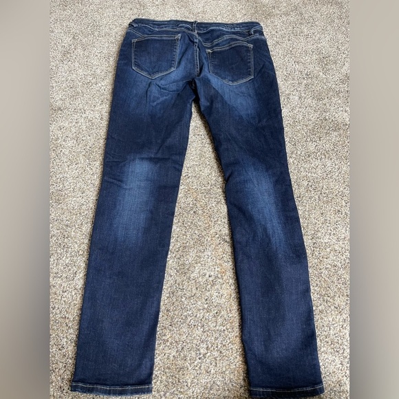 Vigoss Chelsea Skinny Jeans Women Dark Wash 28 X 28 - Picture 4 of 5